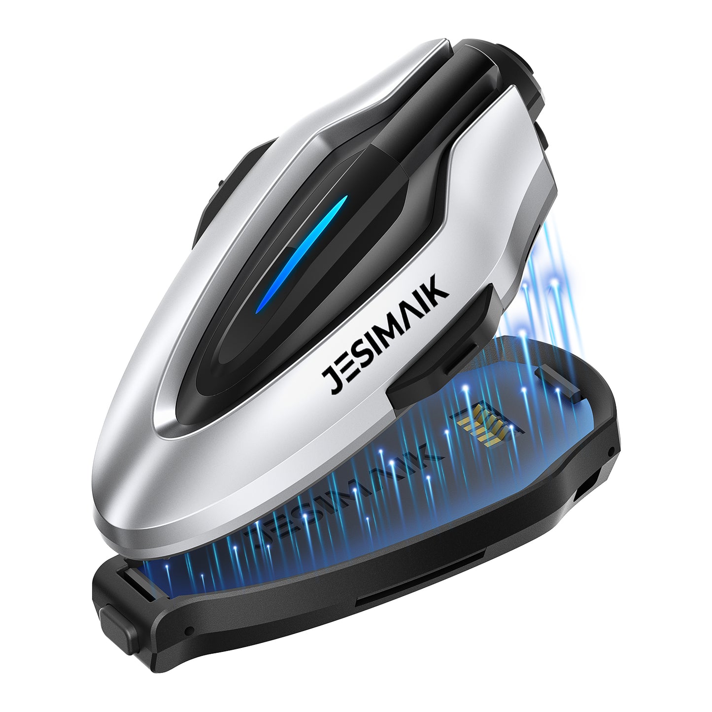 JESIMAIK バイク インカム H6(シルバー)