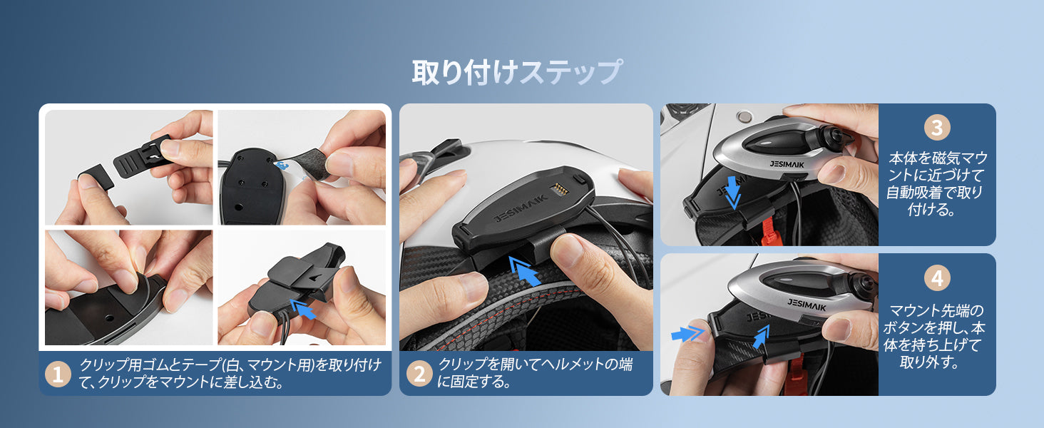 取付ステップ