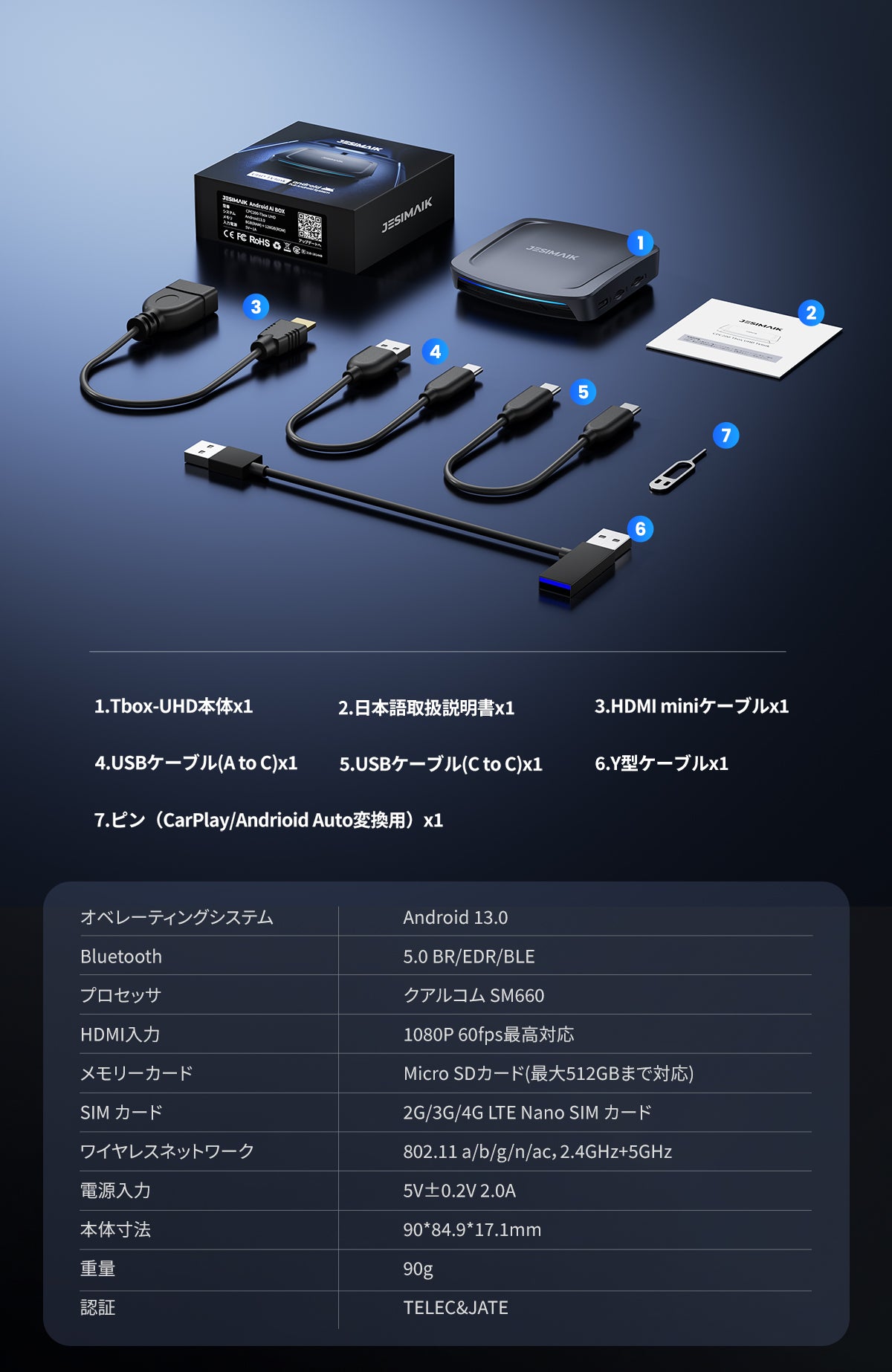CarPlay AI Box UHDTVlink – JESIMAIK