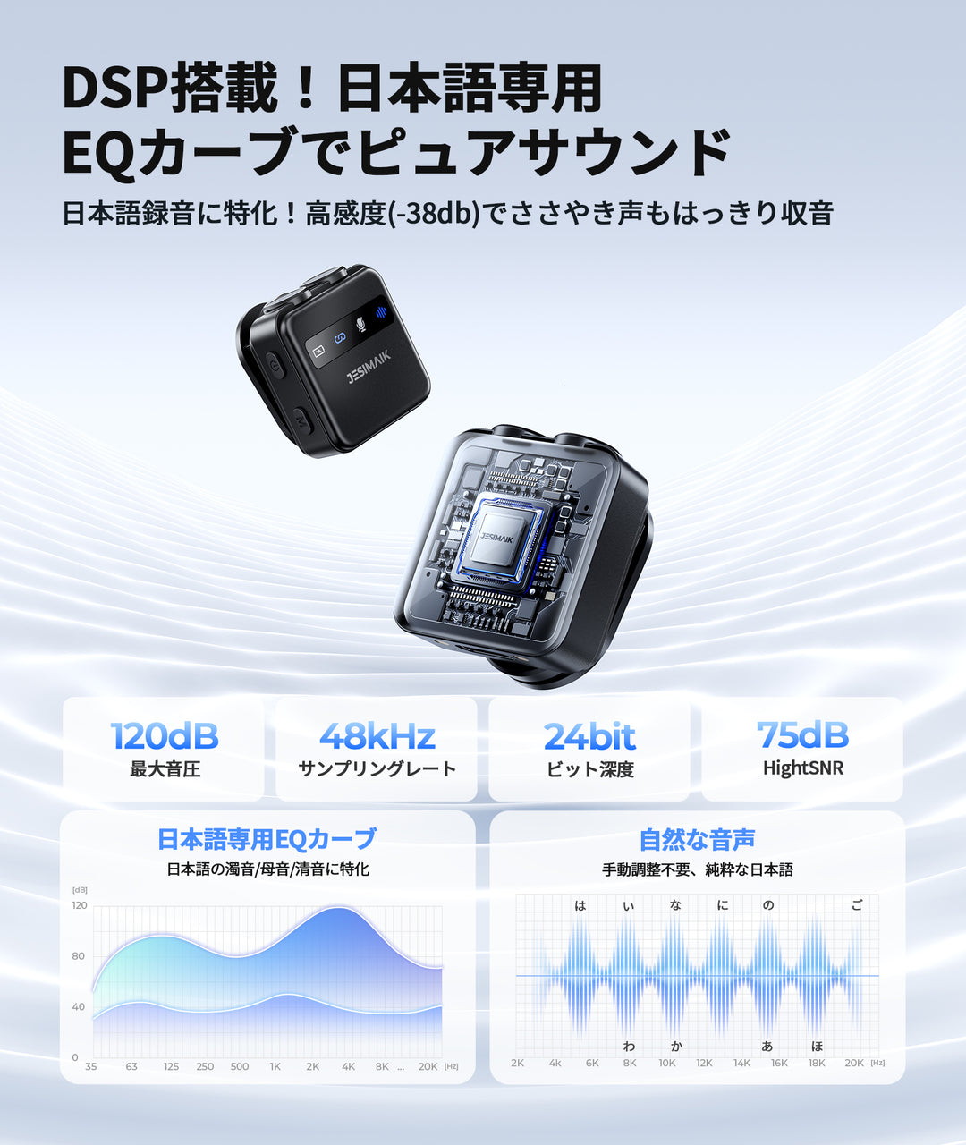 ワイヤレスマイク TK01lite