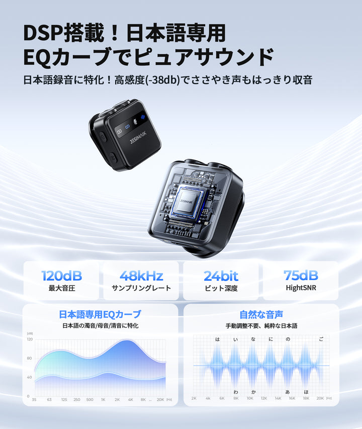ワイヤレスマイク TK01lite