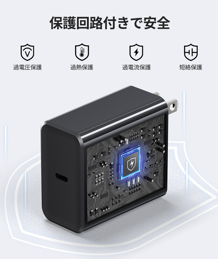 急速充電器 PD65W Max（EB01/GK03/N01対応）