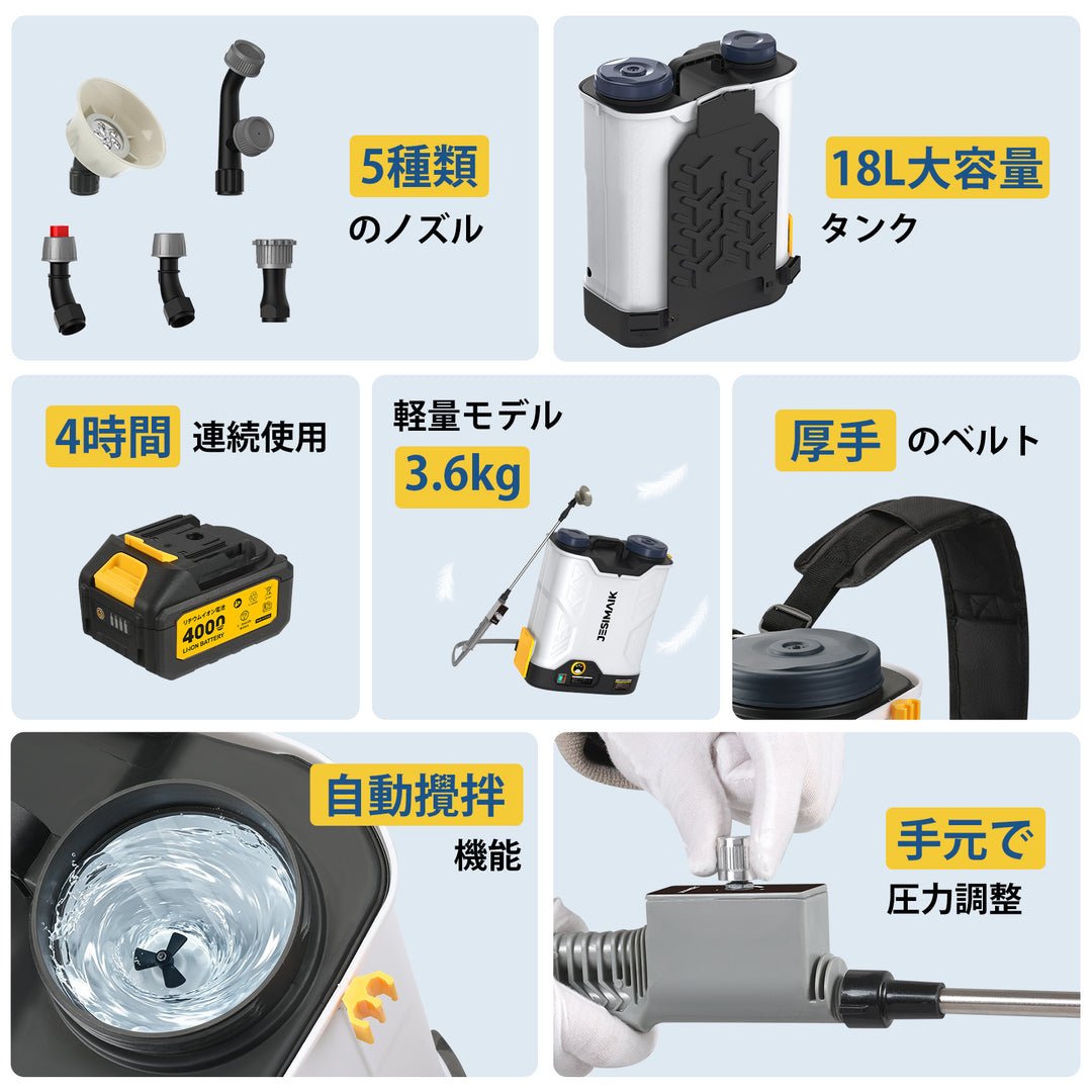 電動噴霧器3WBD-18