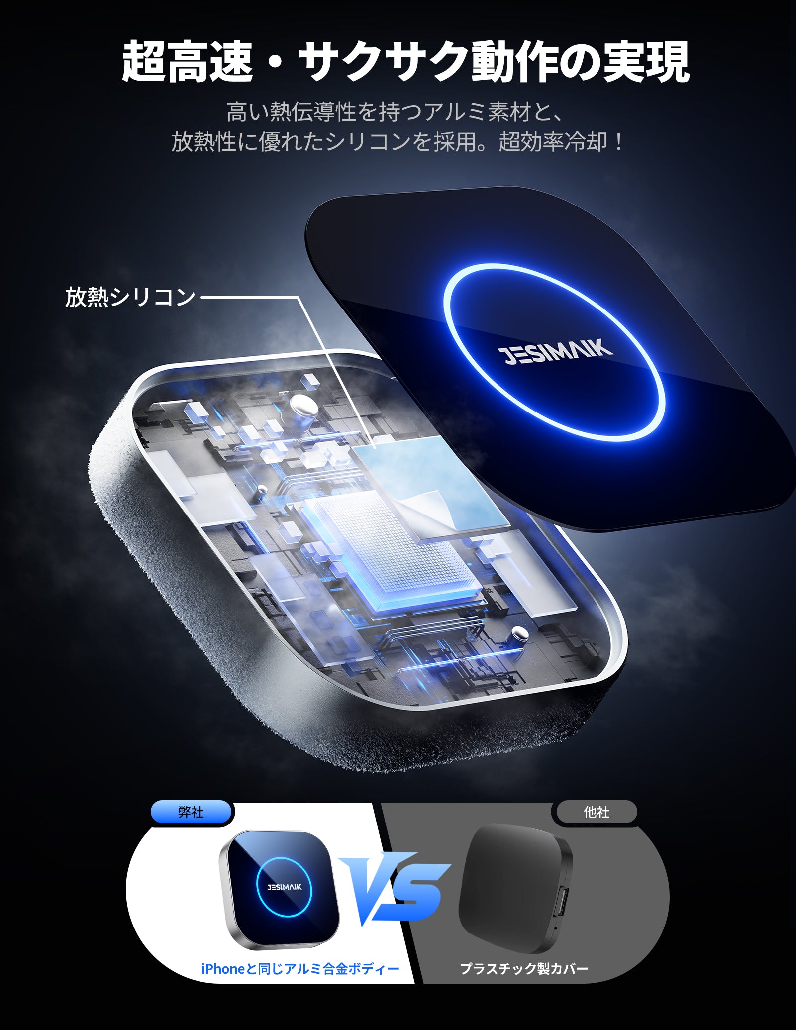 カーナビ JESIMAIK Carplay AiBox UHDlite CarPlay AI Box UHDlite – JESIMAIK