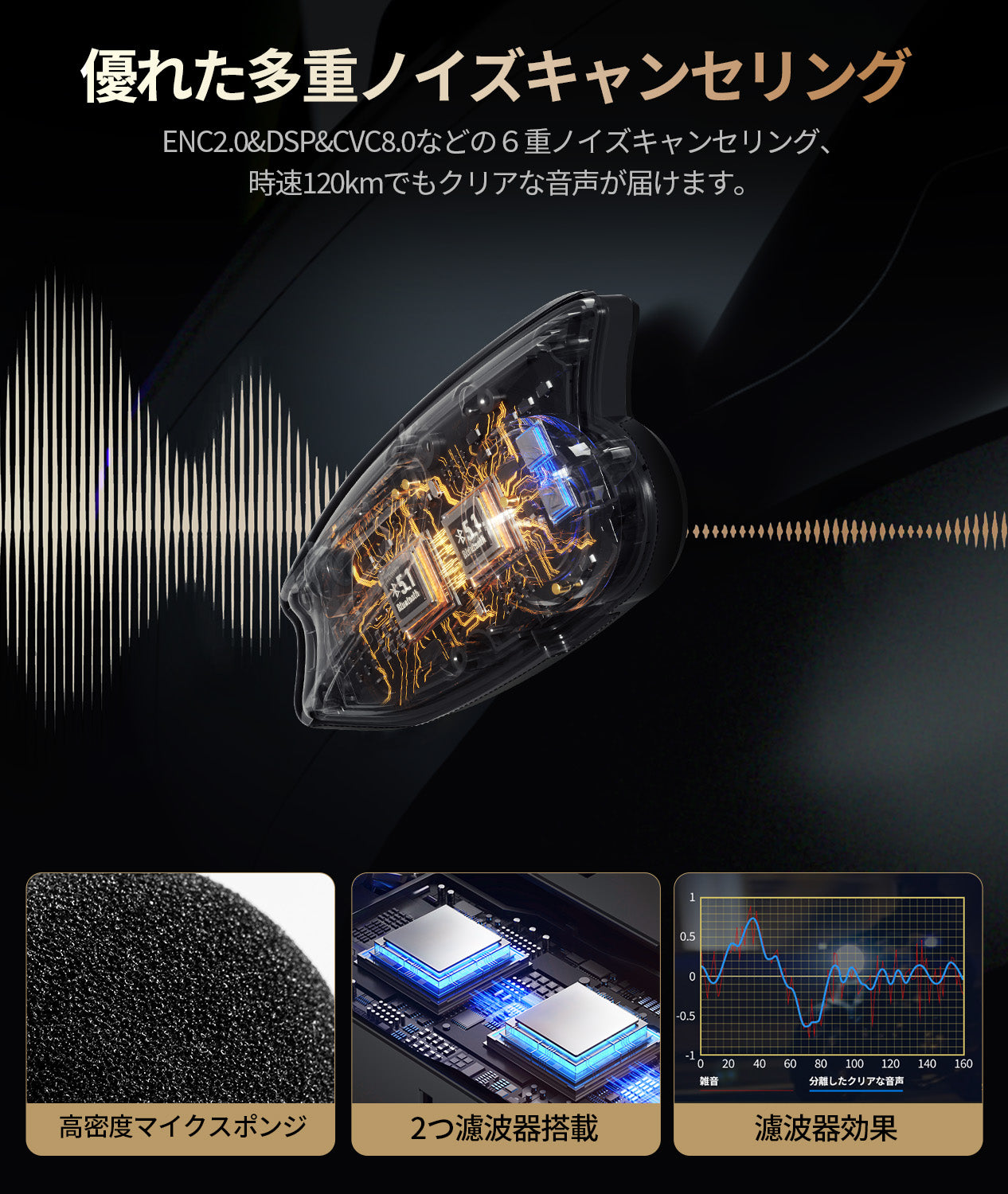 JESIMAIK バイク インカム X6S