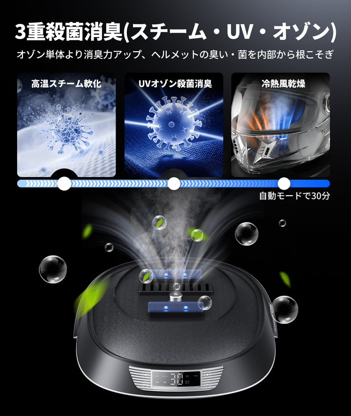 ヘルメット消臭機/乾燥機 A3S