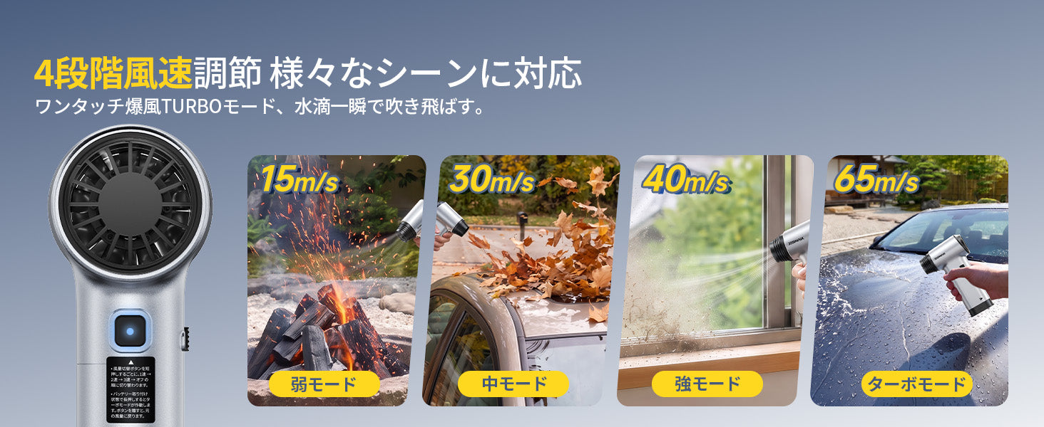 4段階調速