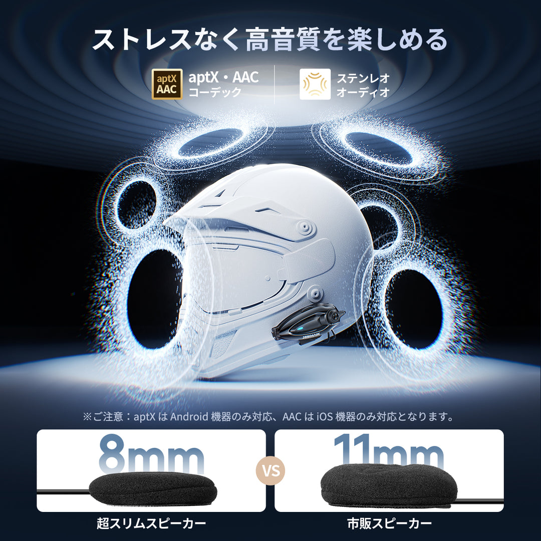 バイクインカム H7S【2026新発売！】