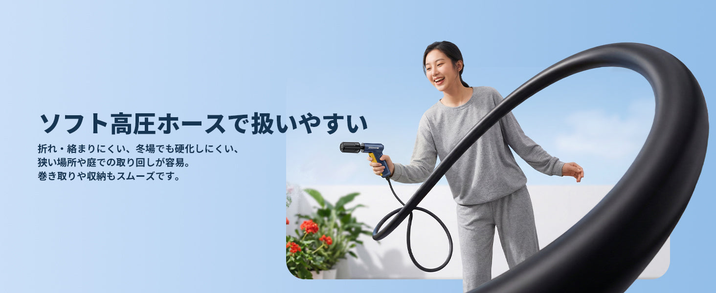 ソフト高圧ホース