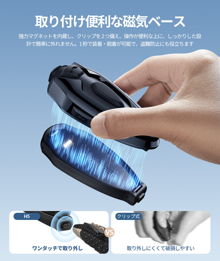 バイクインカム H5【2026新発売！】