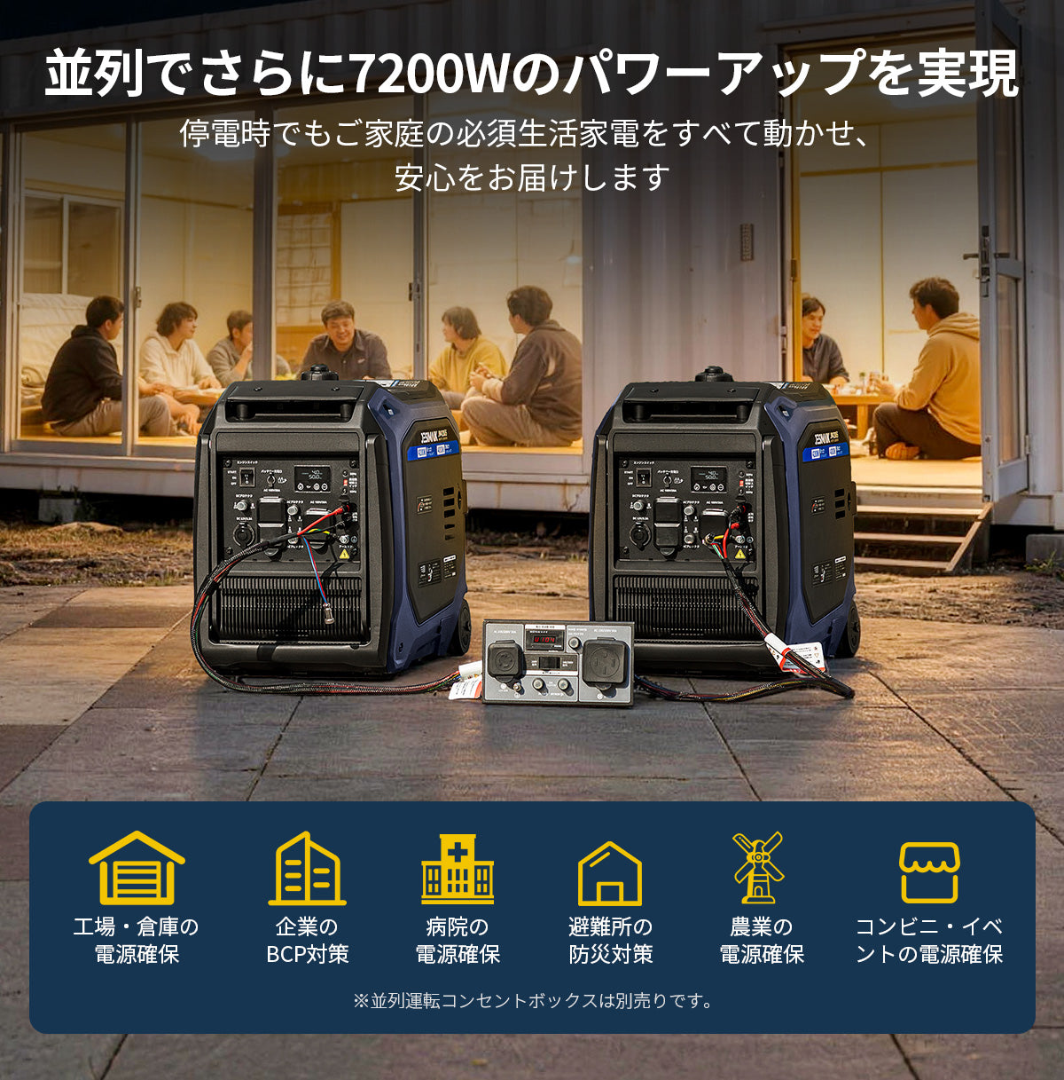 インバーター発電機 JM4200iS 4000W 正弦波 静音61dB 防災 キャンプ
