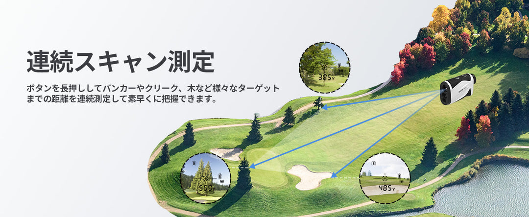 Golf laser distance meter DM600